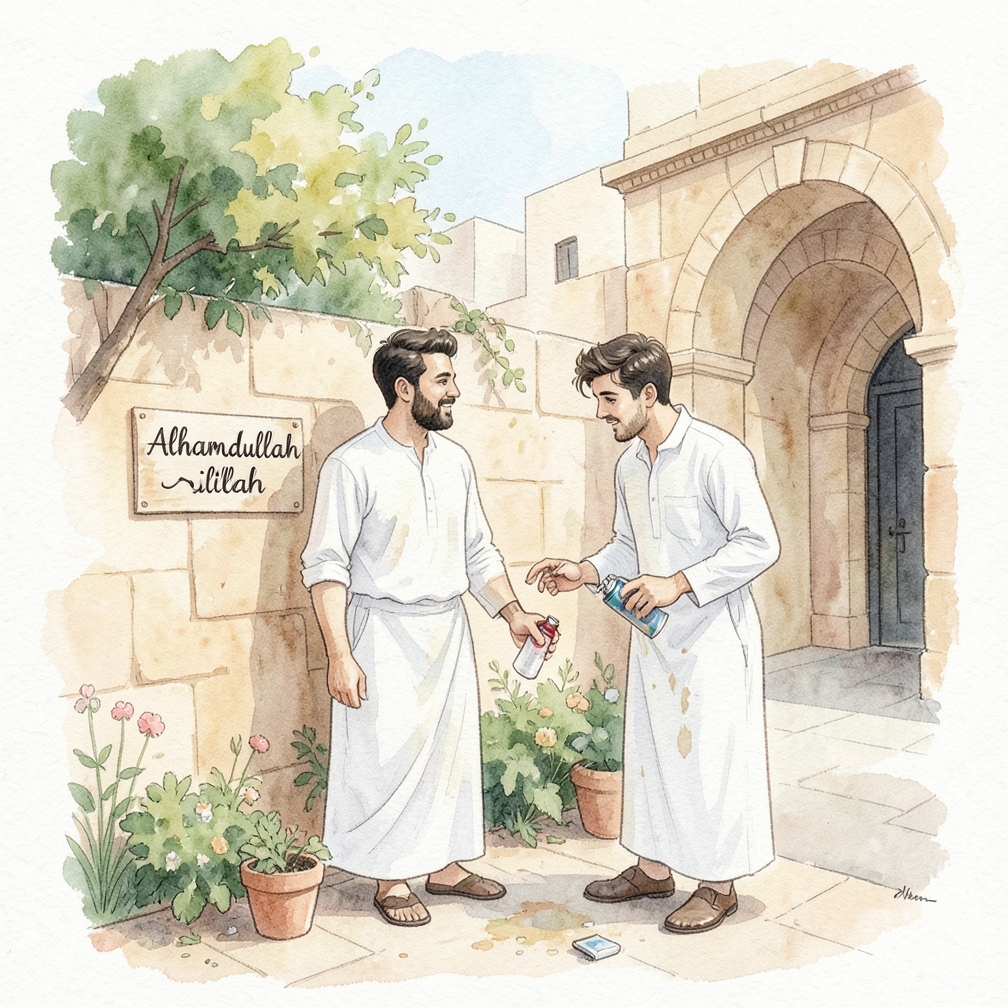 تنظيف أي فوضى
