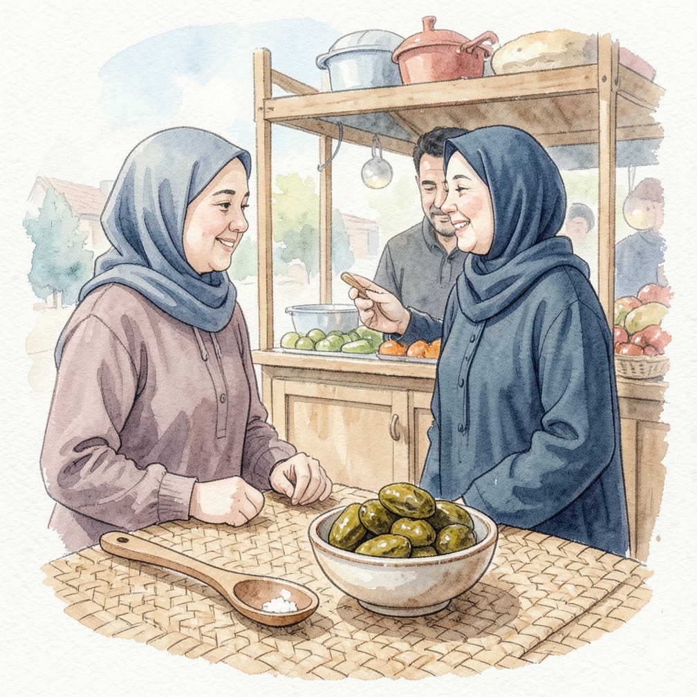 إضافة ملعقة صغيرة من السكر
