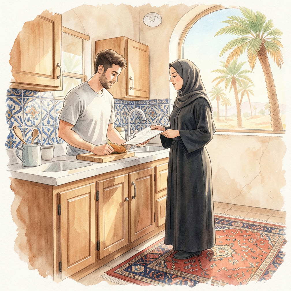إعداد المكان
