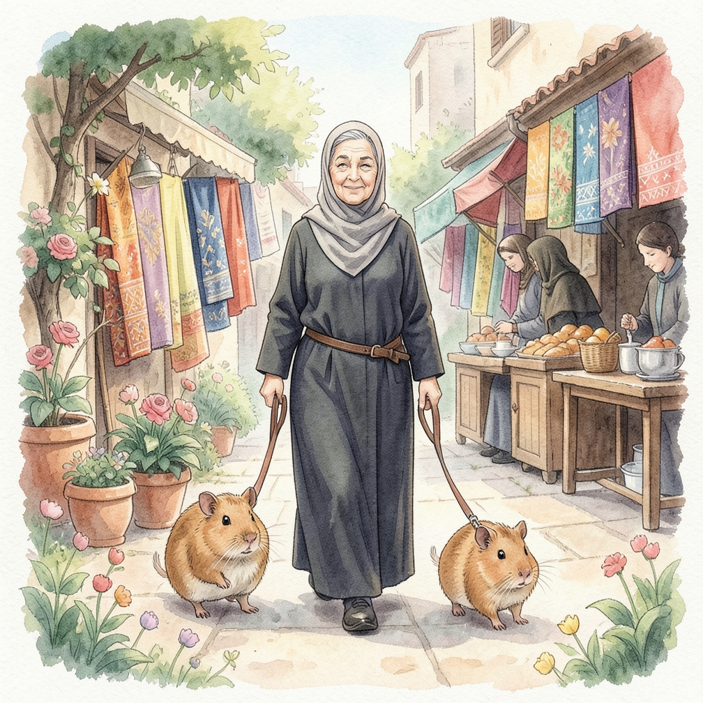 كيفية المشي مع خنزير أرضي على حزام بأمان