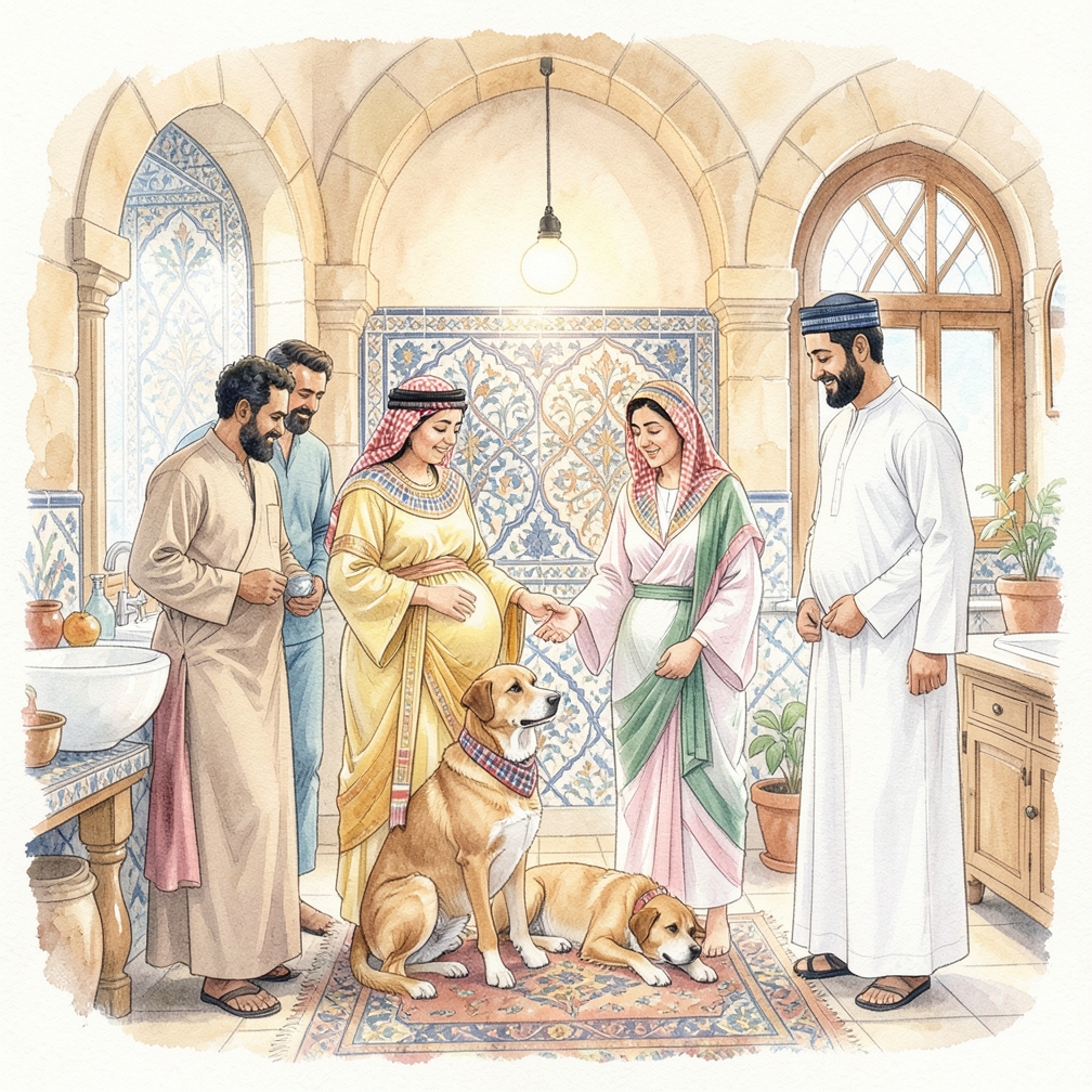 تحديد علامات الإجهاض لدى كلب حامل