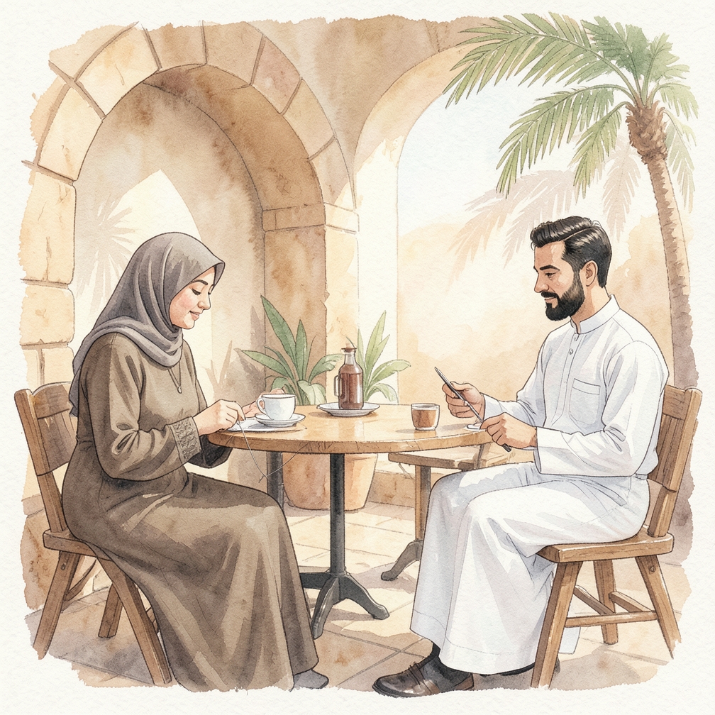 خيط القميص بأكمامه باستخدام خياطة ملتفة