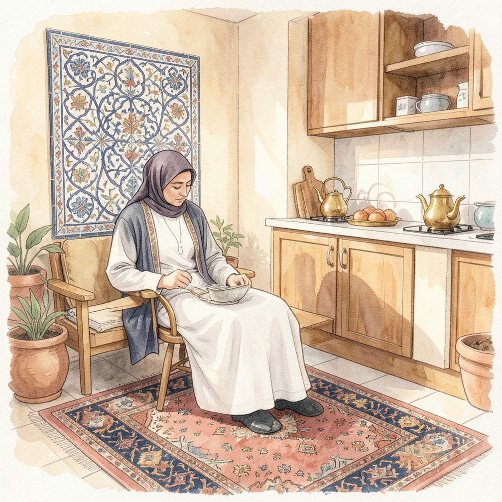 الحفاظ على هدوء الشخص