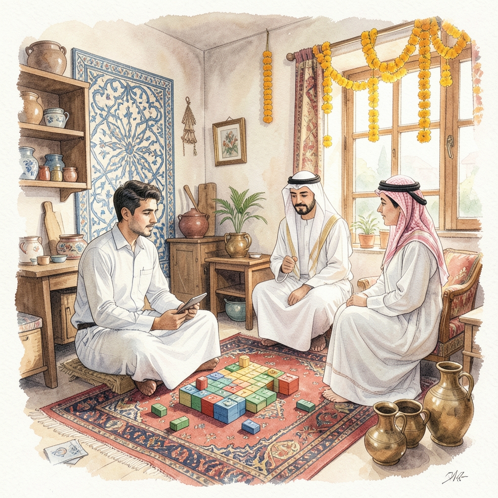 كيفية إعداد وتشغيل لعبة رومي كوب