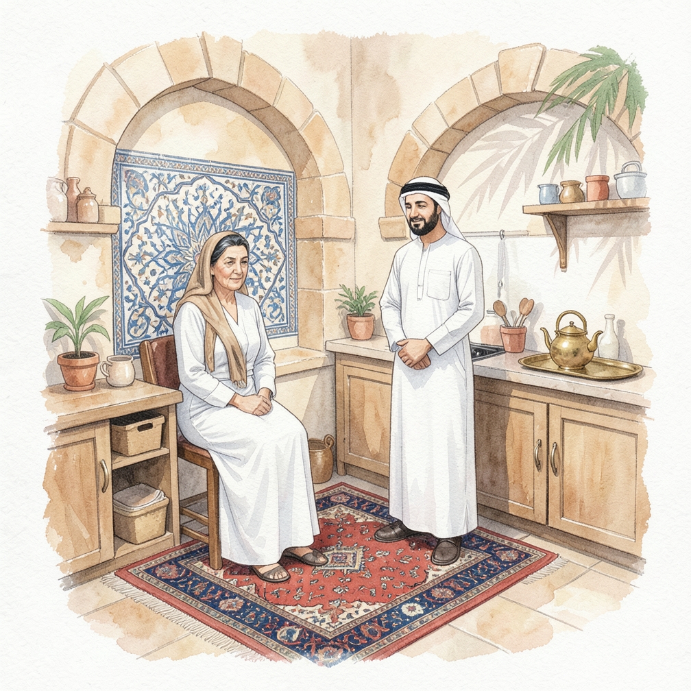 استخدم ورقة طولها كافٍ لرسم نمط القفاز.