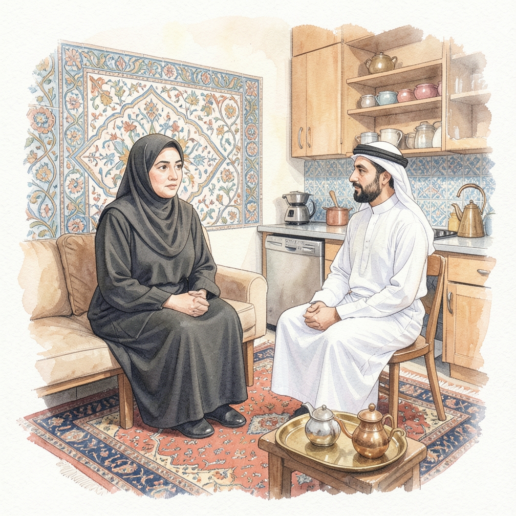 استشيري شخصًا موثوقًا