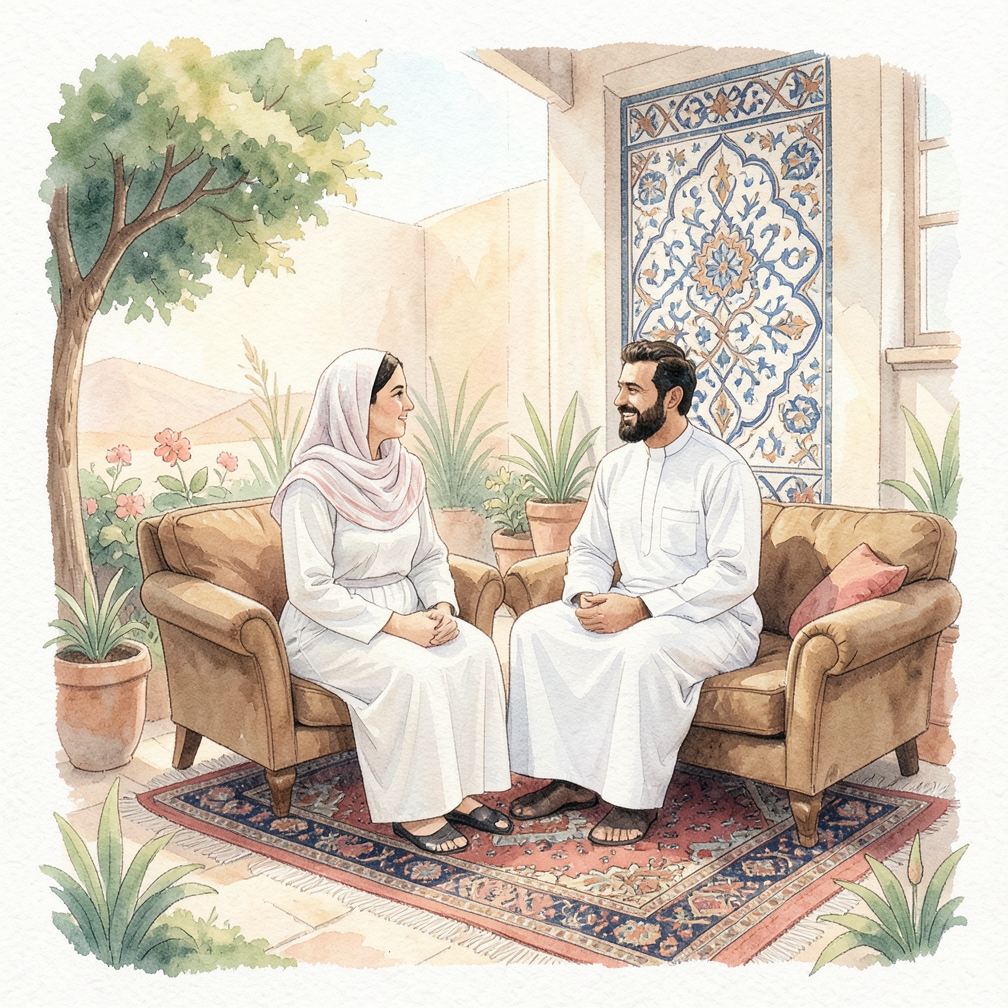 التحدث مع الأصدقاء والعائلة