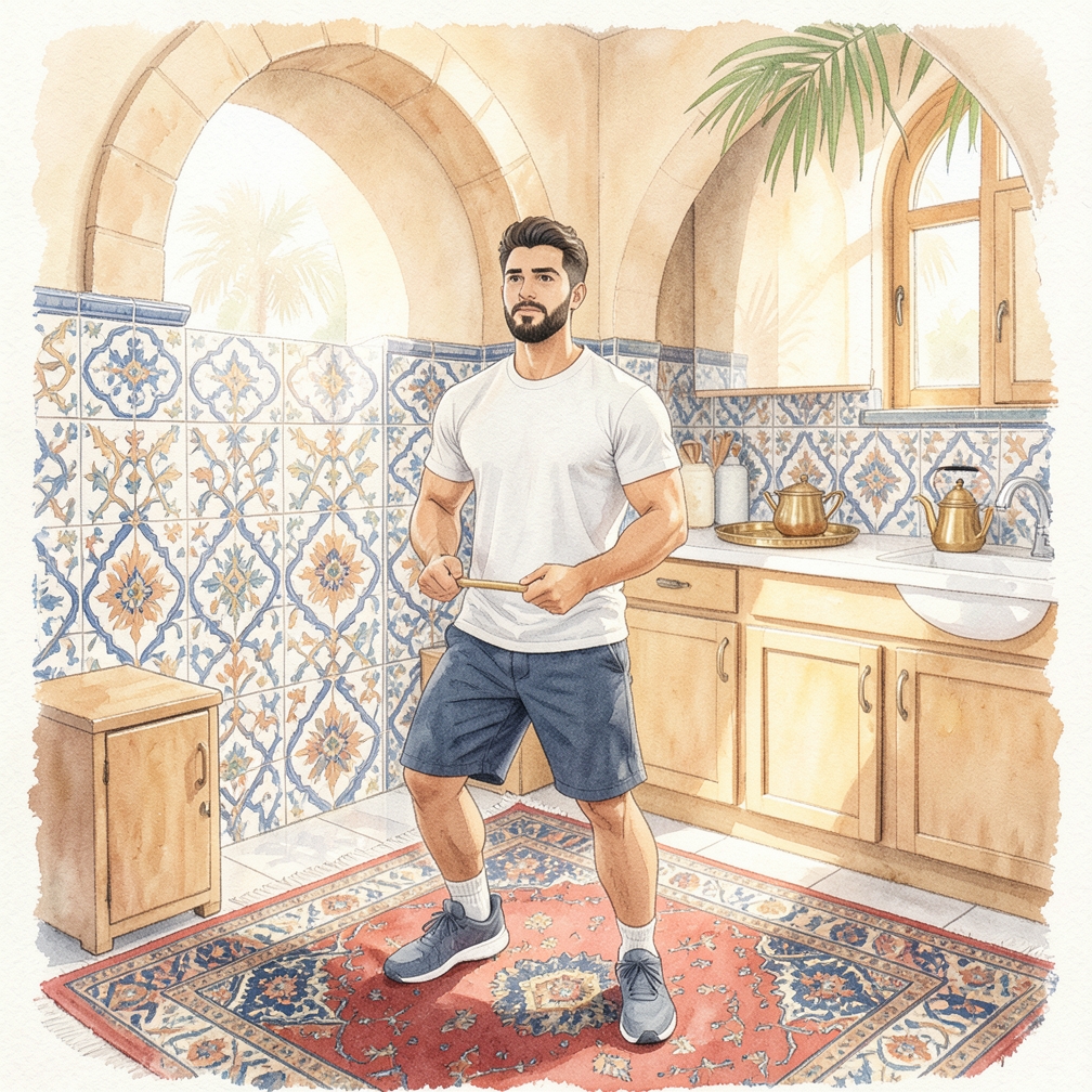 القيام بالتمارين البدنية البسيطة.