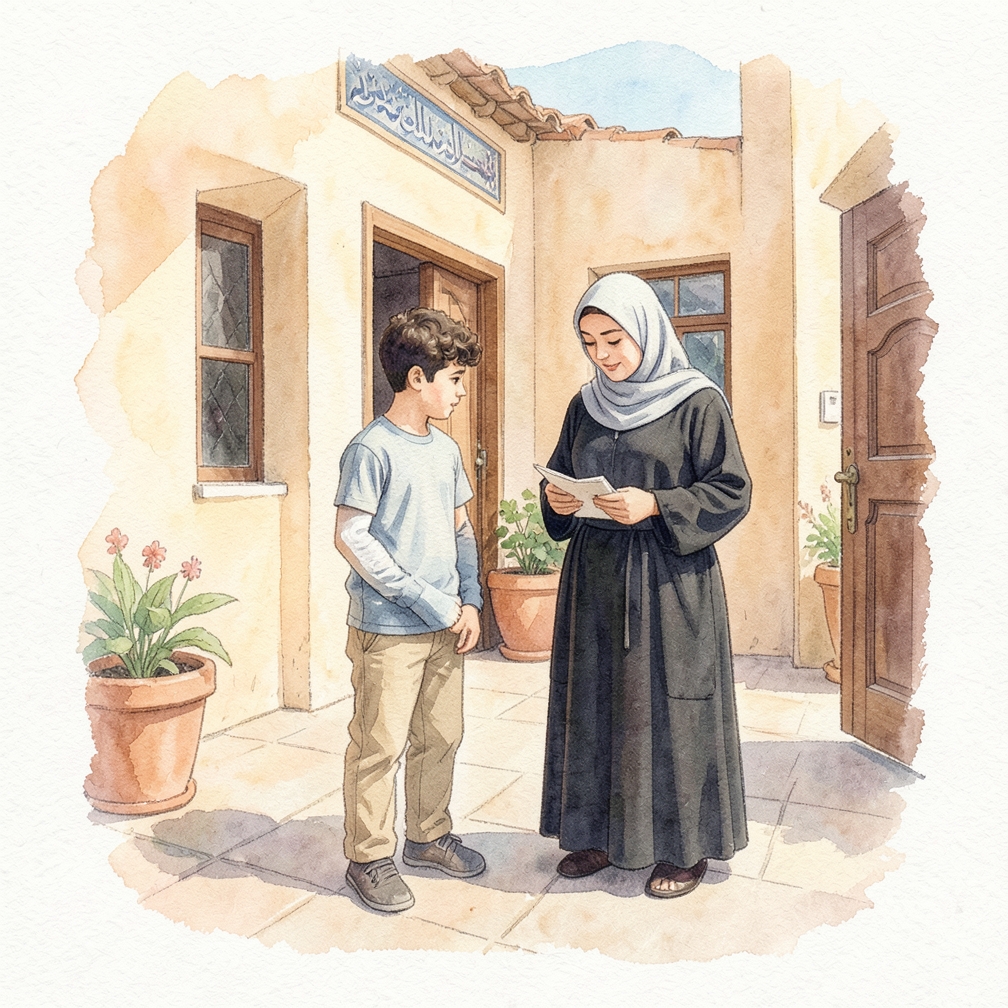 اكتب مشاعرك في رسالة