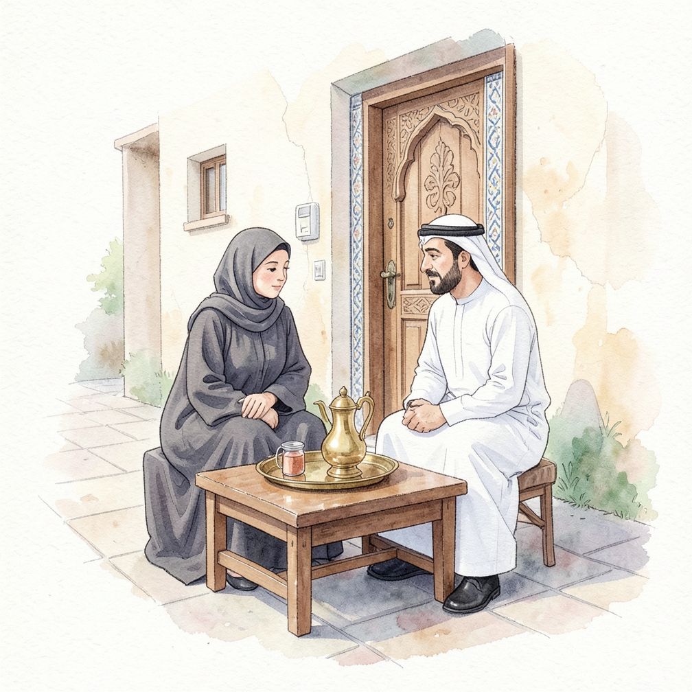 المراقبة في المرآة