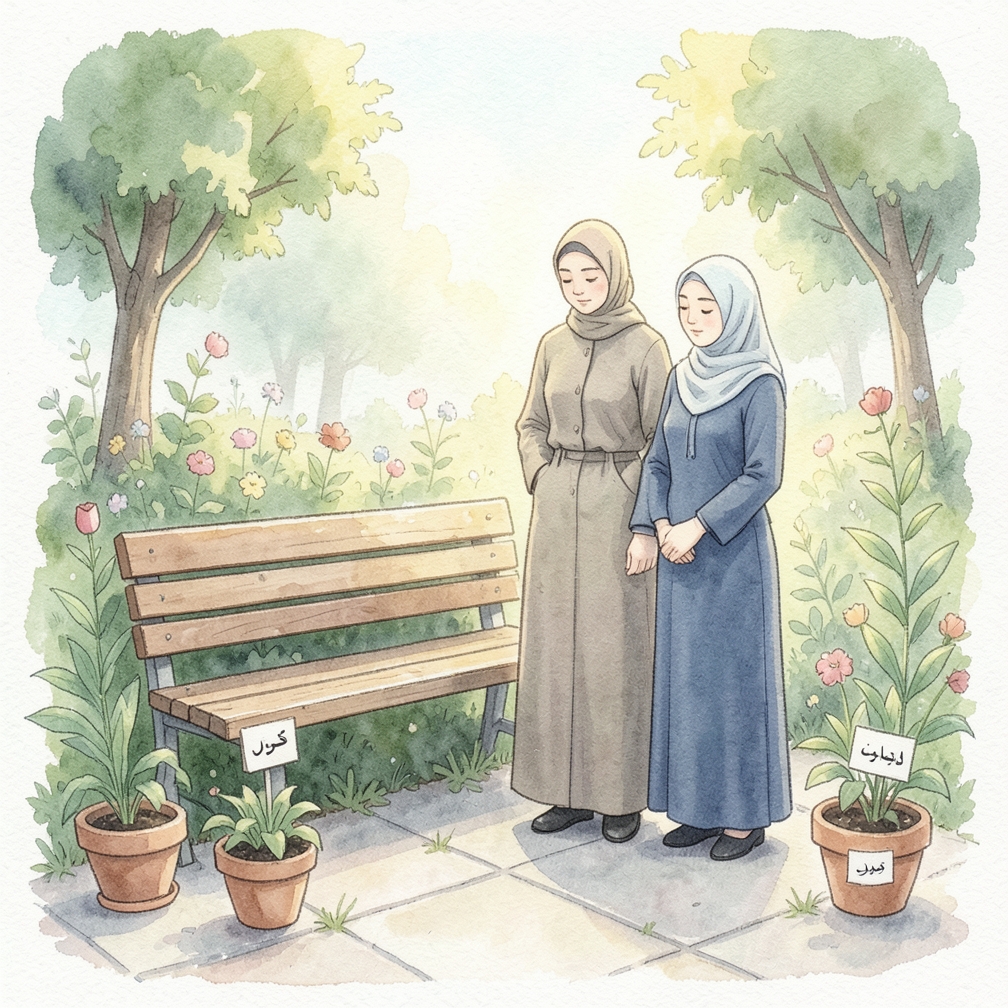 استخدم شريط قياس أو خيط لتحديد مسارات الزراعة والسرير الزراعي.