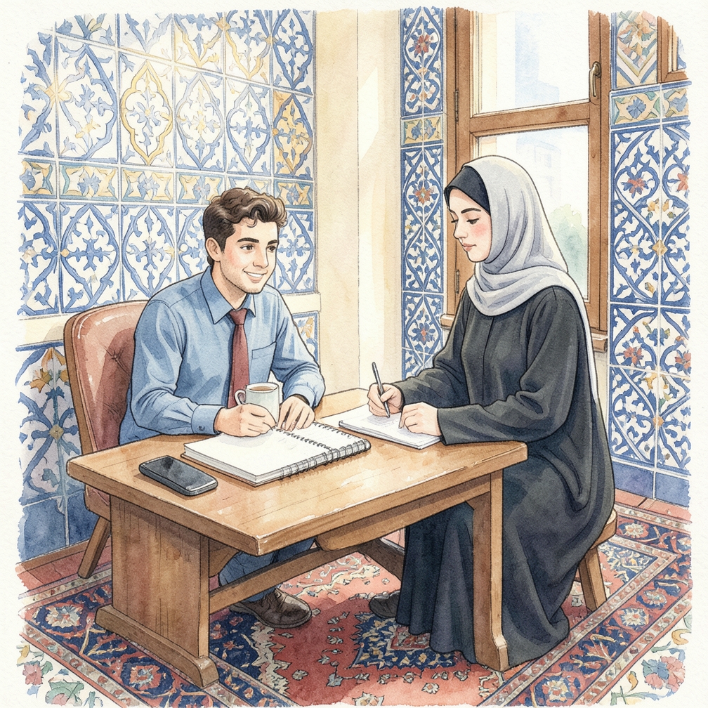 استخدام كلماتك الخاصة لوصف الفكرة الرئيسية