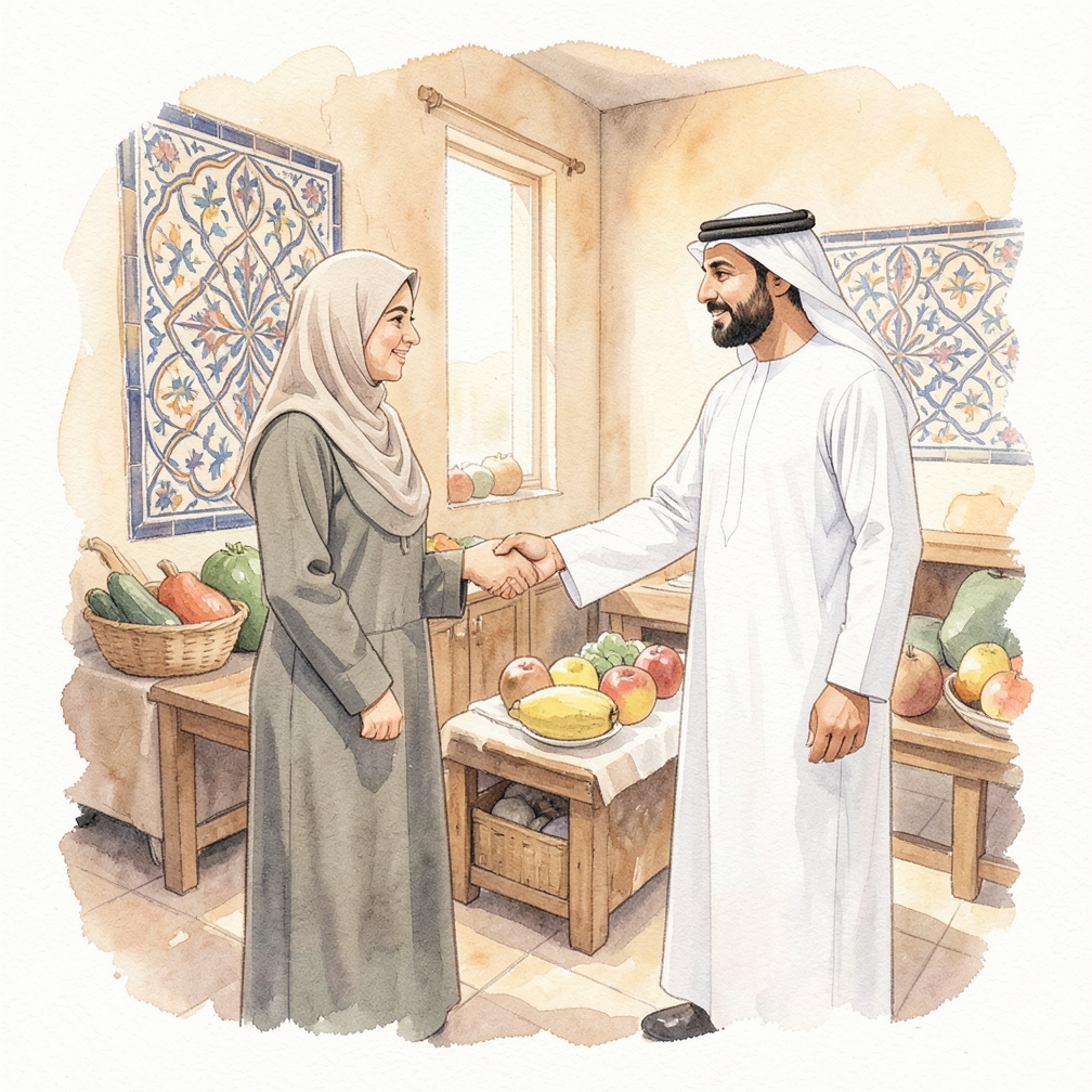 الاعتراف بمساهماتها في حياتك