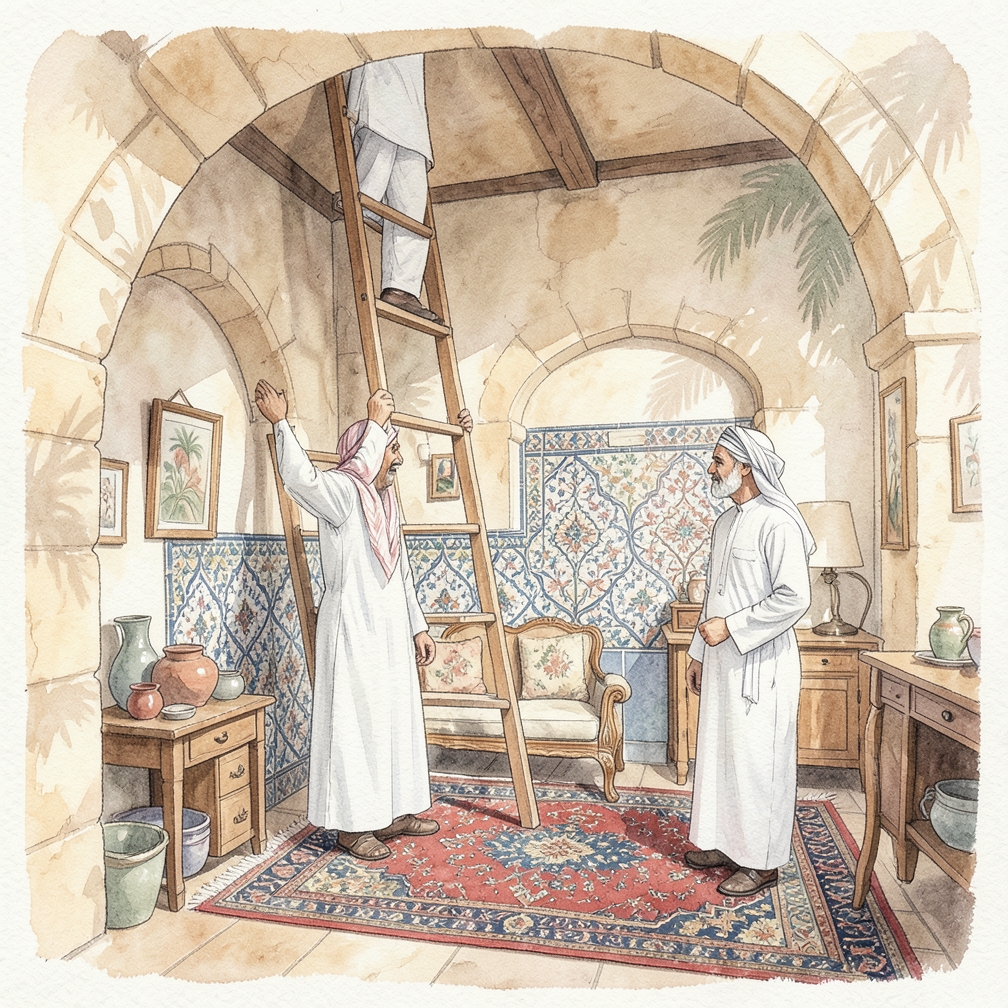 صعود إلى السقف
