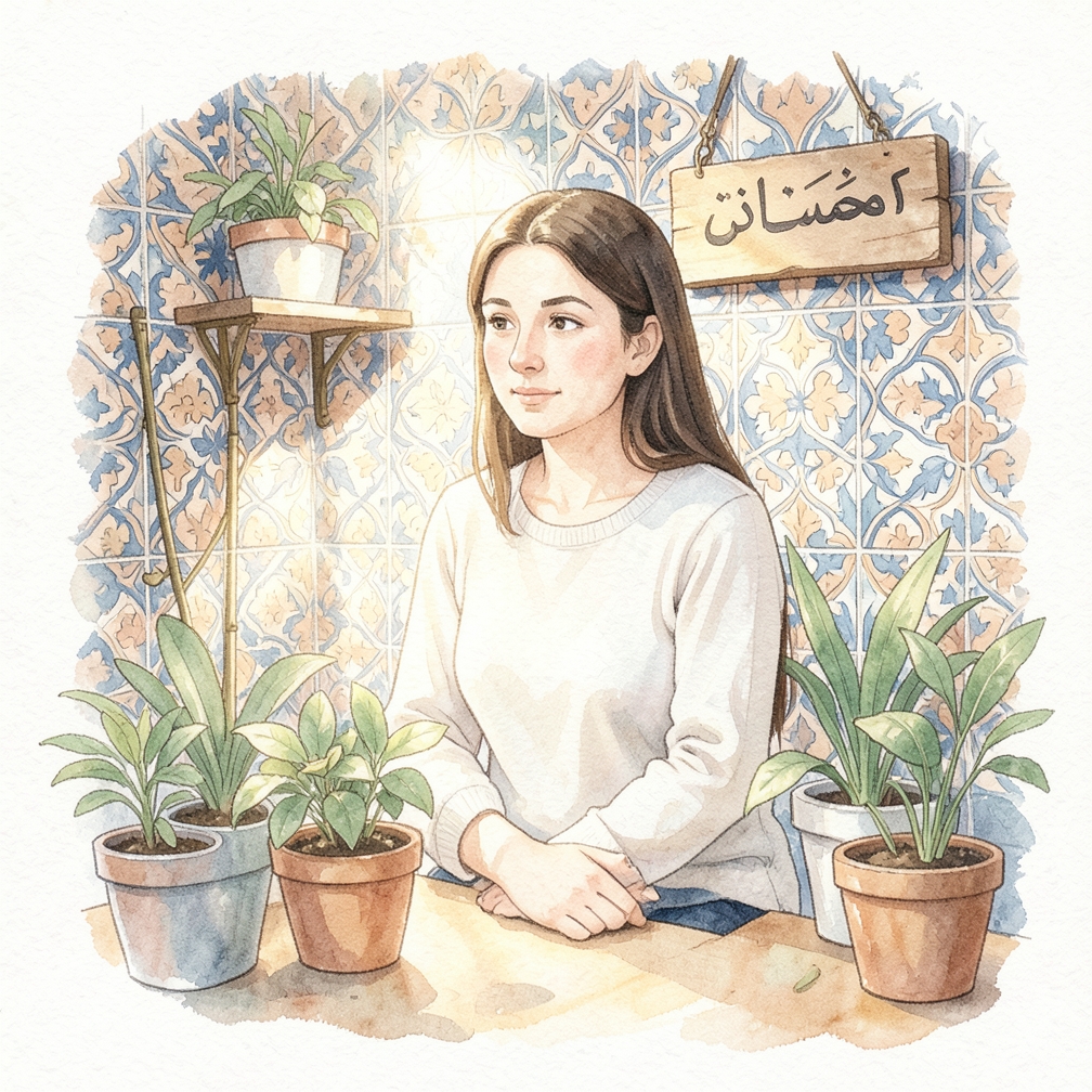 استخدم عينيك لإظهار أنك لست تهديدًا