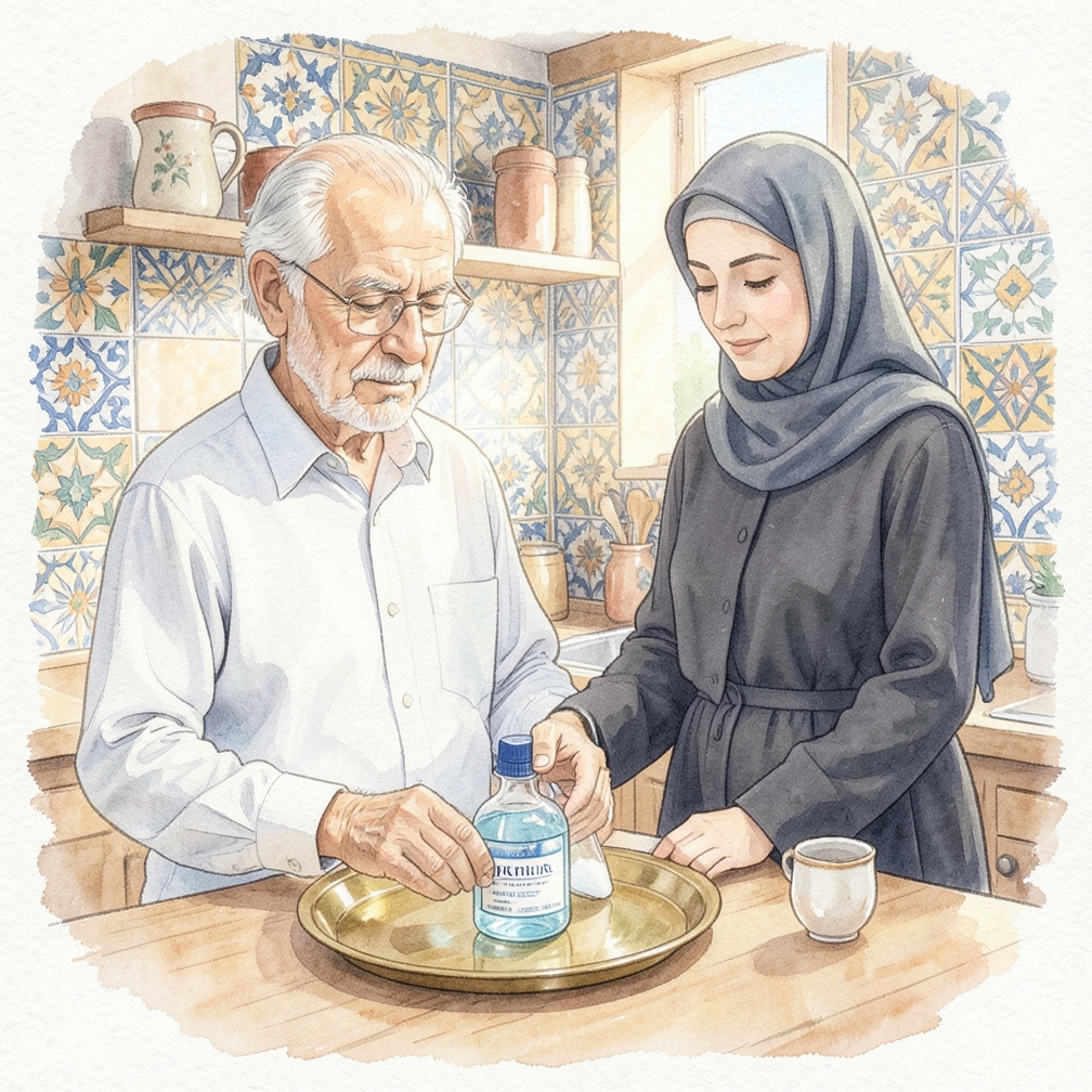 كيفية استخدام الهيدروجين البيرأكسيد بشكل آمن