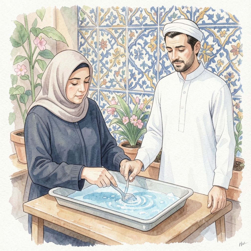 كيفية التمييز بين فقاعات الهيدروجين البيرأكسيد والعدوى