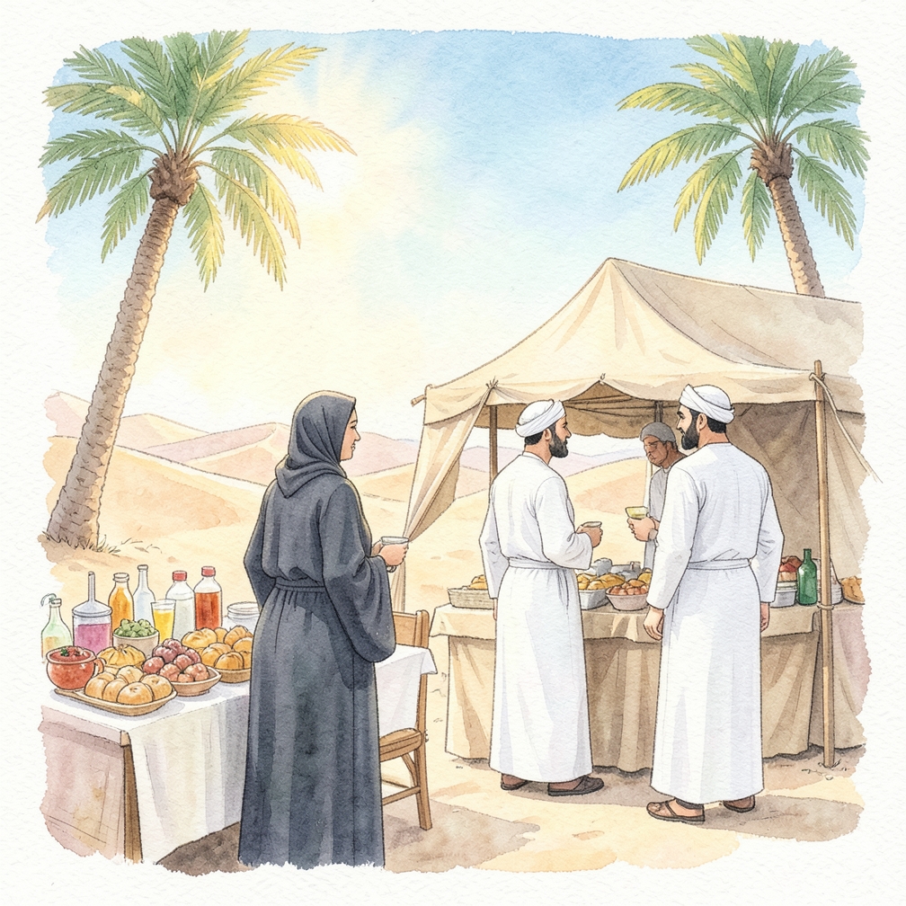 تنظيم مهرجان طعام جماعي