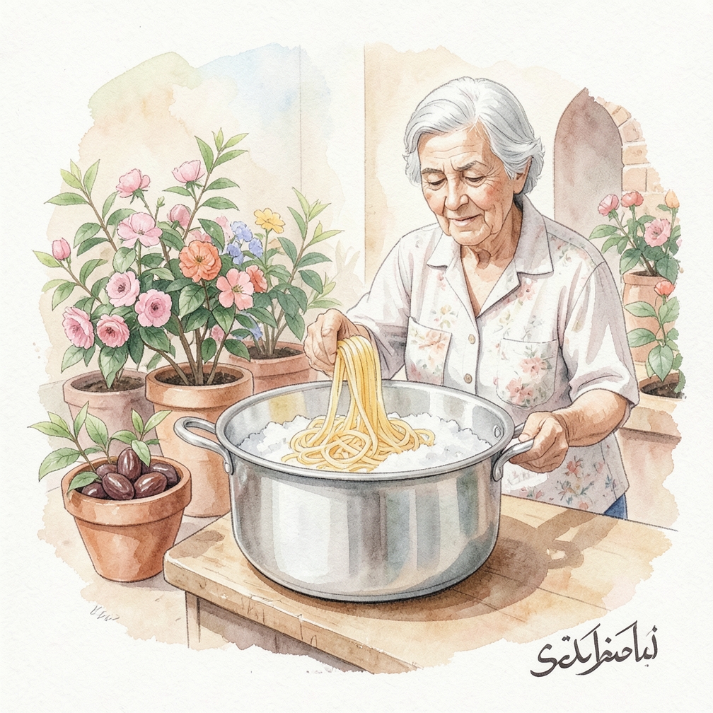 الخطوة 3: إضافة المكرونة