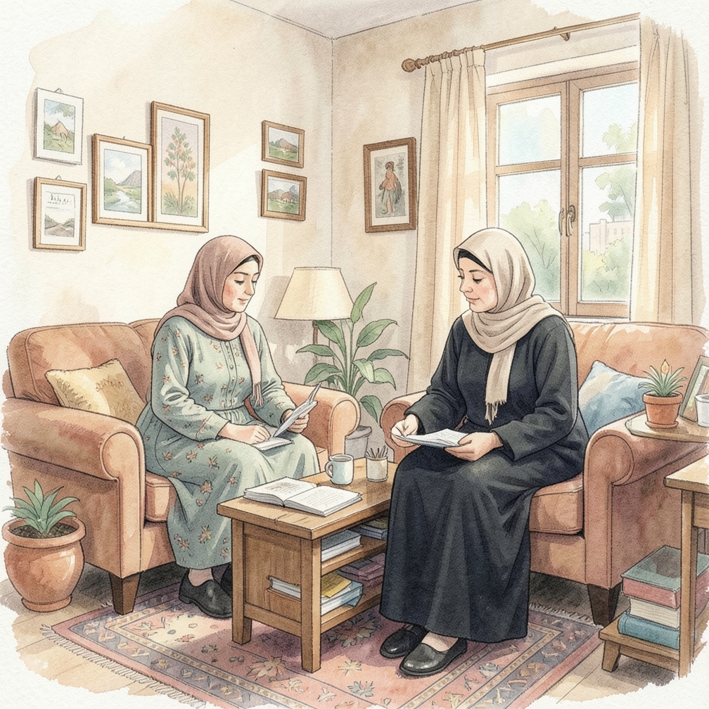 استخدم مساحة دراسية مخصصة