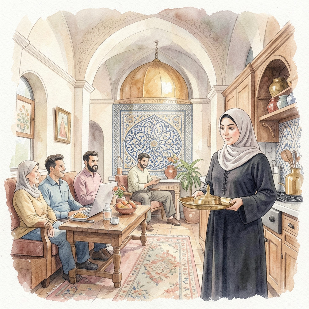 كيف تربط شعرك بعُقدة المُلّكة