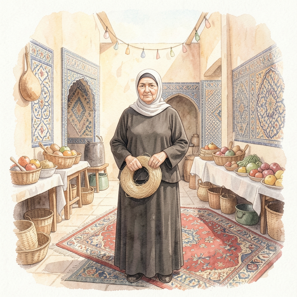 كيفية صنع حبل من القش