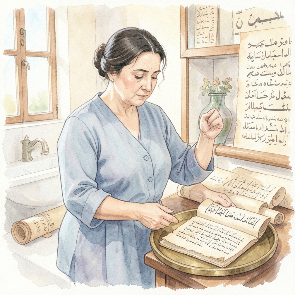 تمديد الإصبعين الوسطيين ببطء