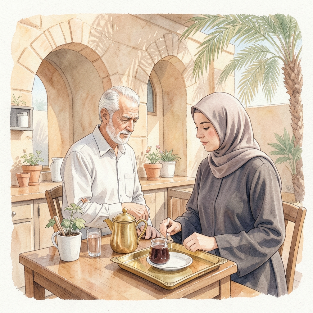 القيام بمهام منزلية ومهنية