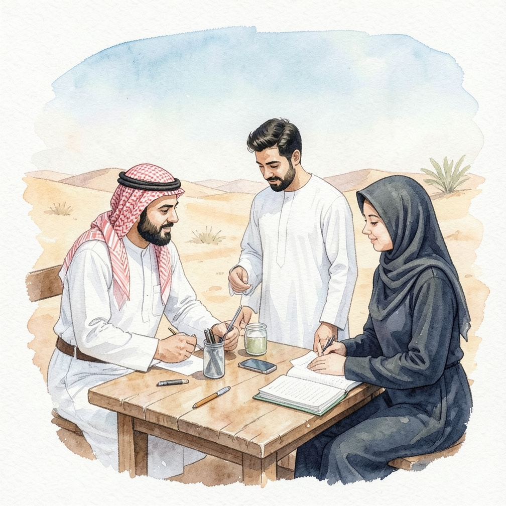 ابحث عن بيئة دراسية مناسبة