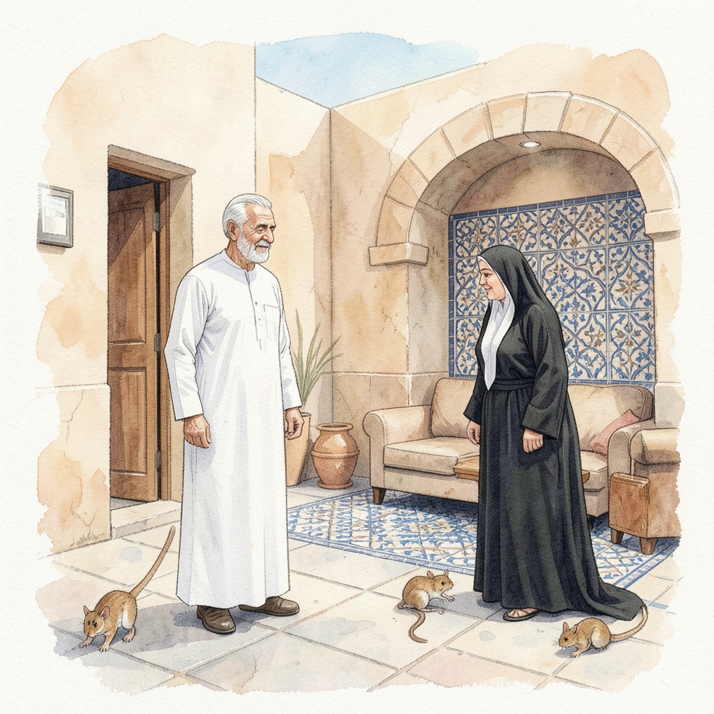 تحديد علامات وجود الفئران