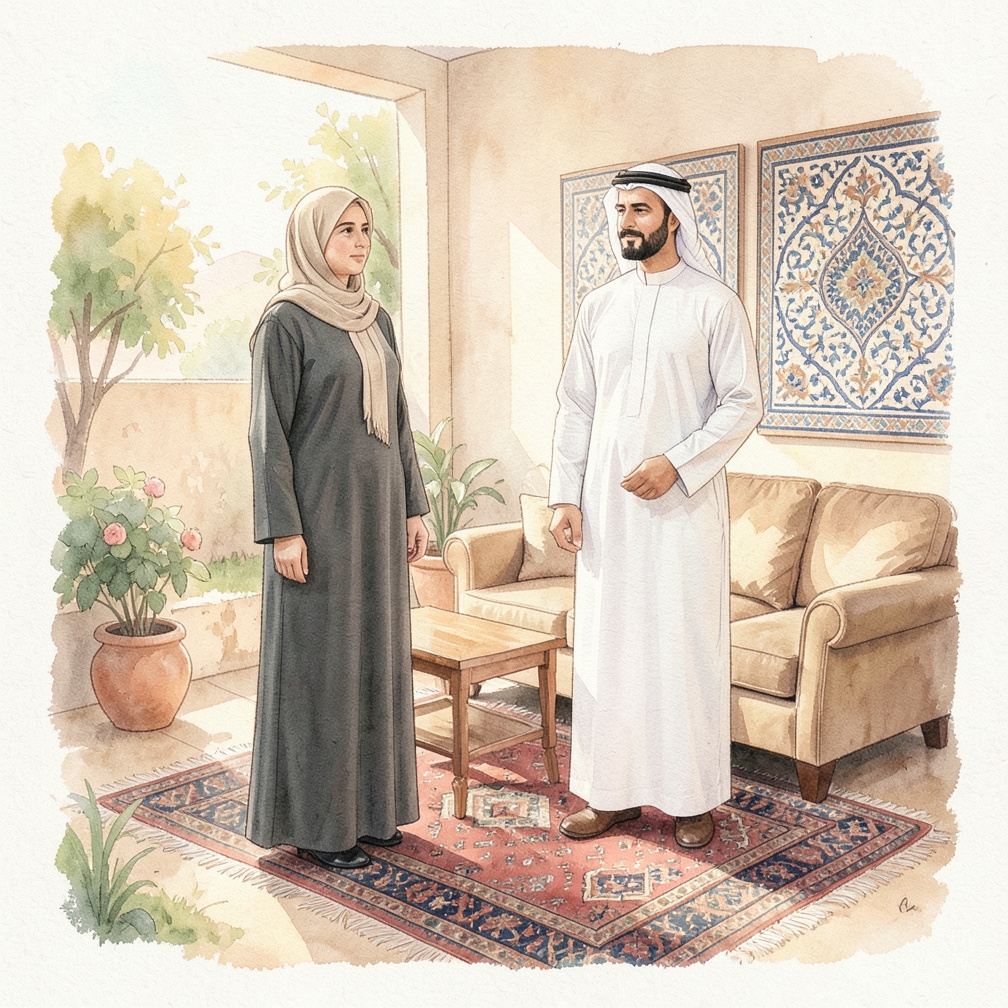 ارتداء سروال طويل مستقيم لجعل الساق片面看起来更瘦