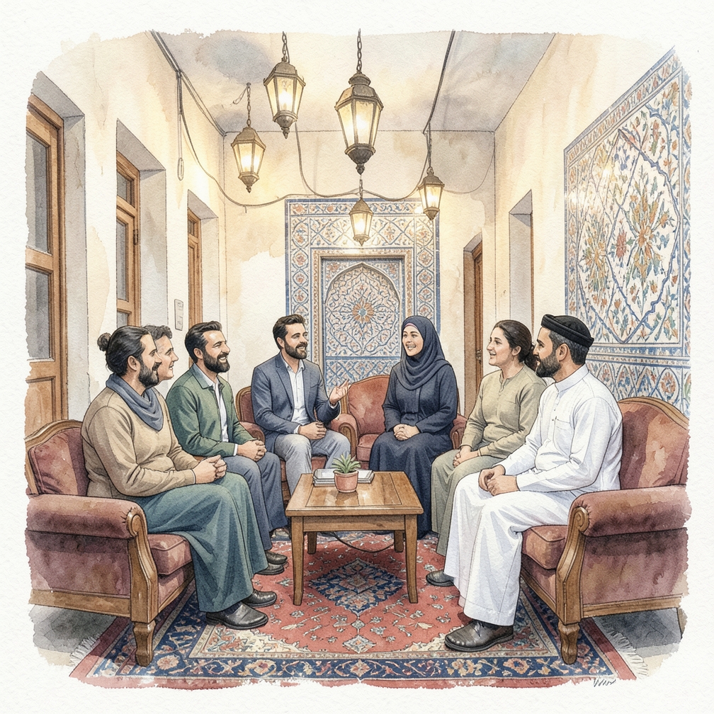 مارس الاستماع الفعّال لجعل الشخص يشعر بأنه مسموع