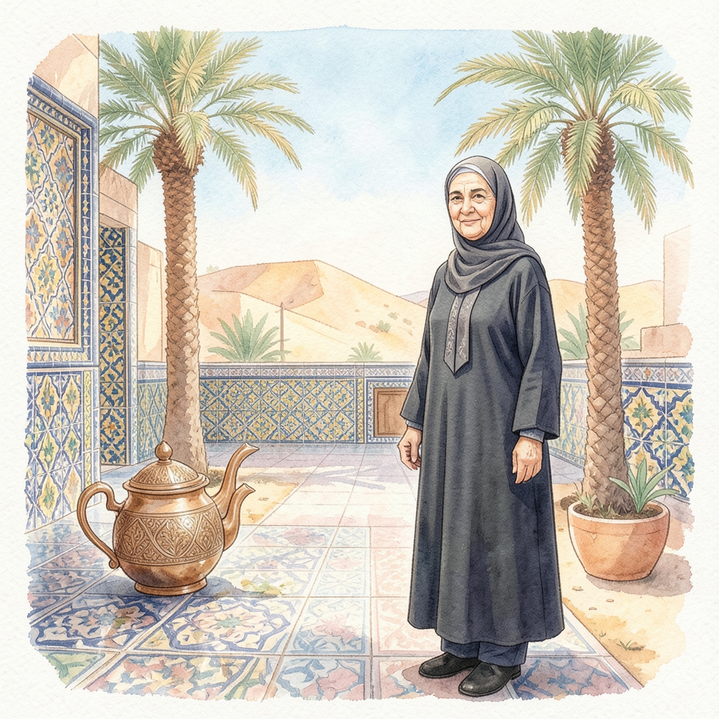 إعداد مساحة العمل لفن المosaic