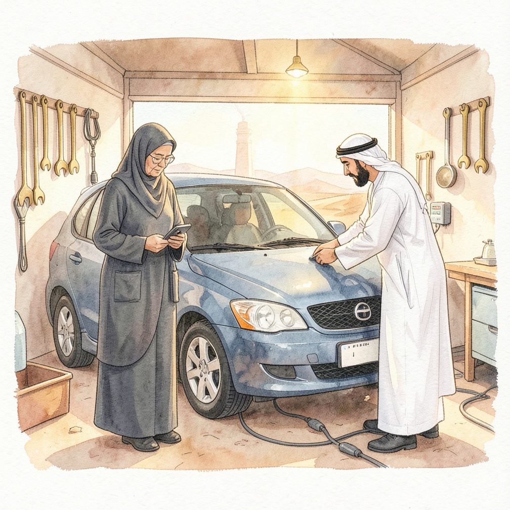 البطارية تُعد مصدر الطاقة لسيارتك، لذا قد تؤدي البطارية الميتة إلى مشاكل في التشغيل.