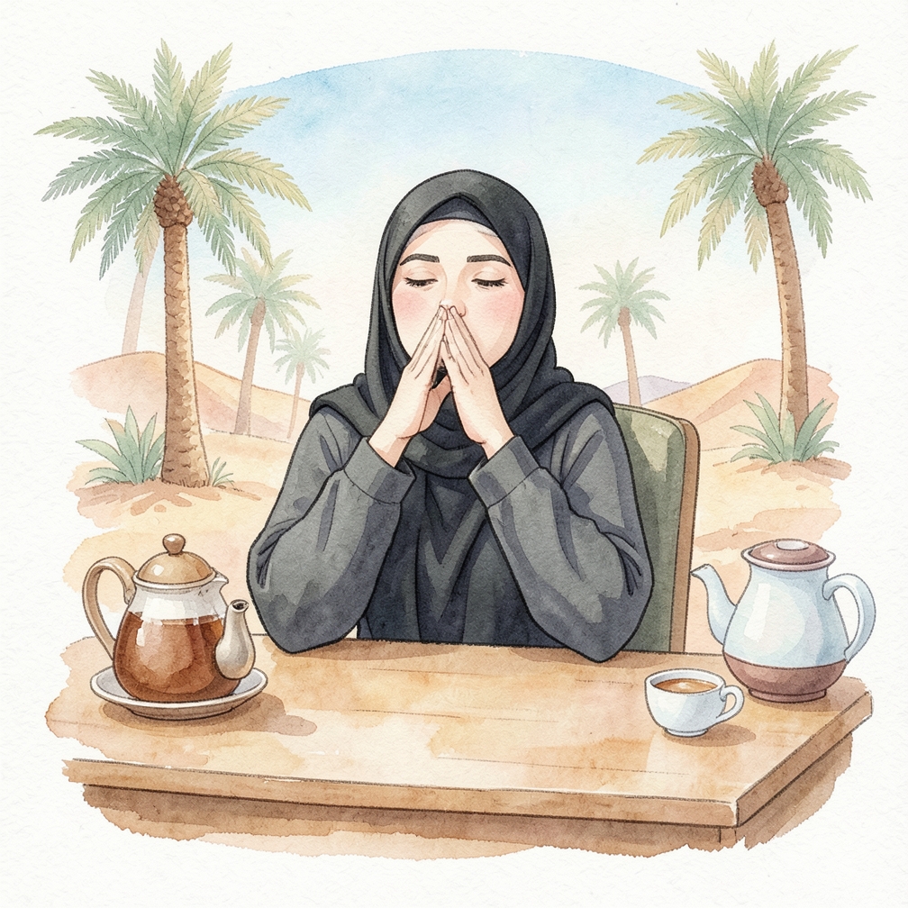 التركيز على الحجاب الحاجز أثناء التنفس