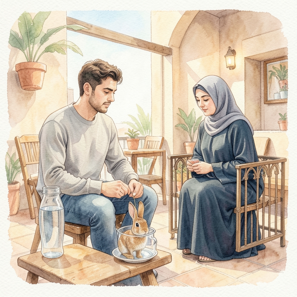 تقديم العشب للرابيت — 2