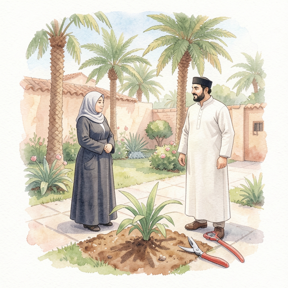 تأكد من أن التربة المغطاة تغطي الجذور