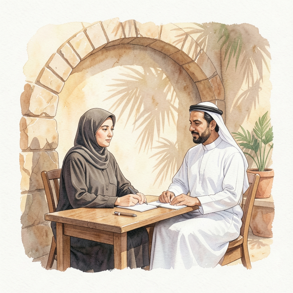 رسم مكان الثقب على القطعة
