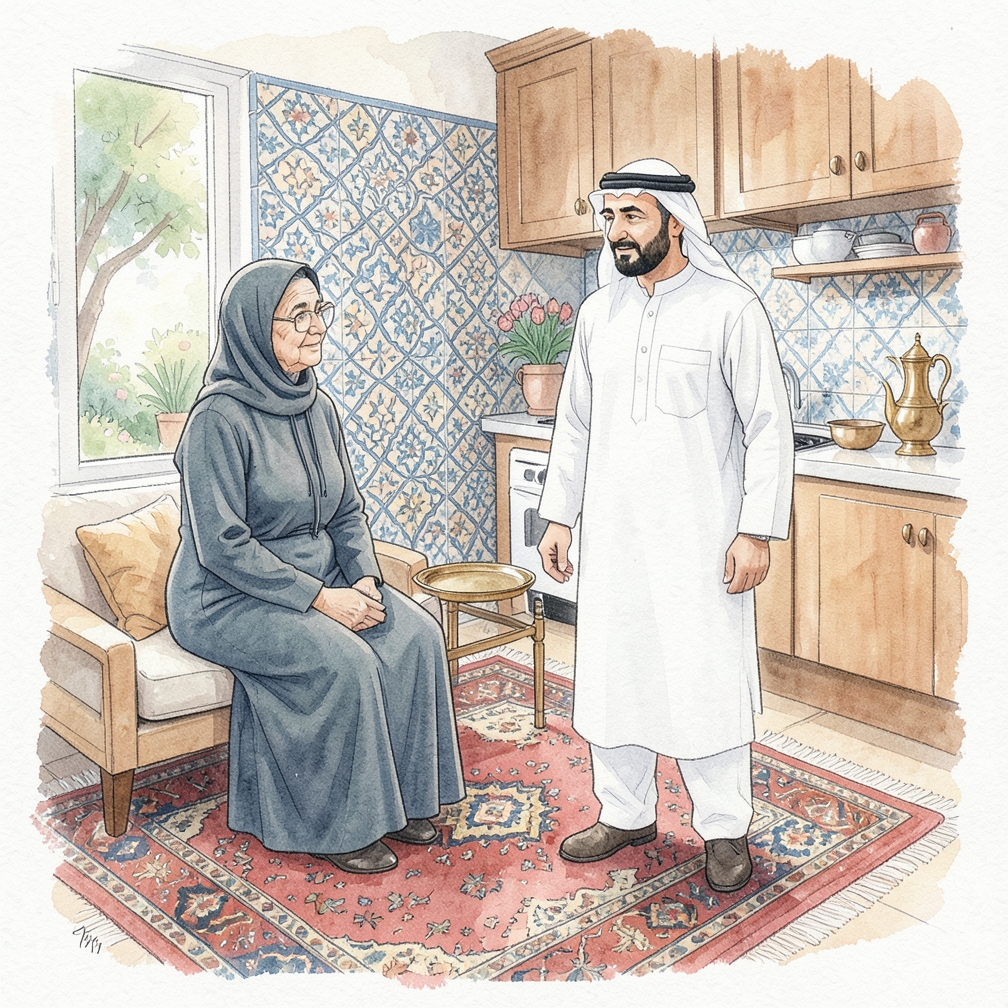 وضع الكرة فوق فتحة الغرفة