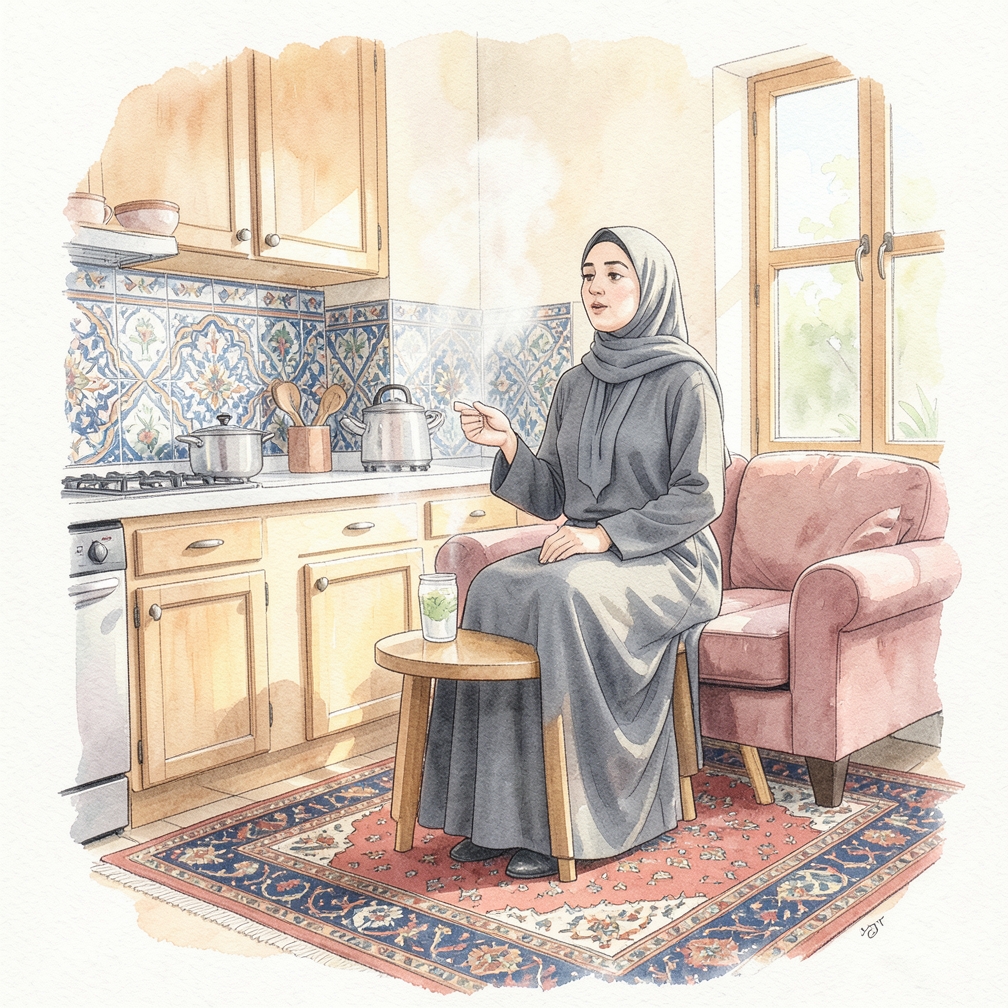 الخطوة 5: جرب التنفس بالبخار