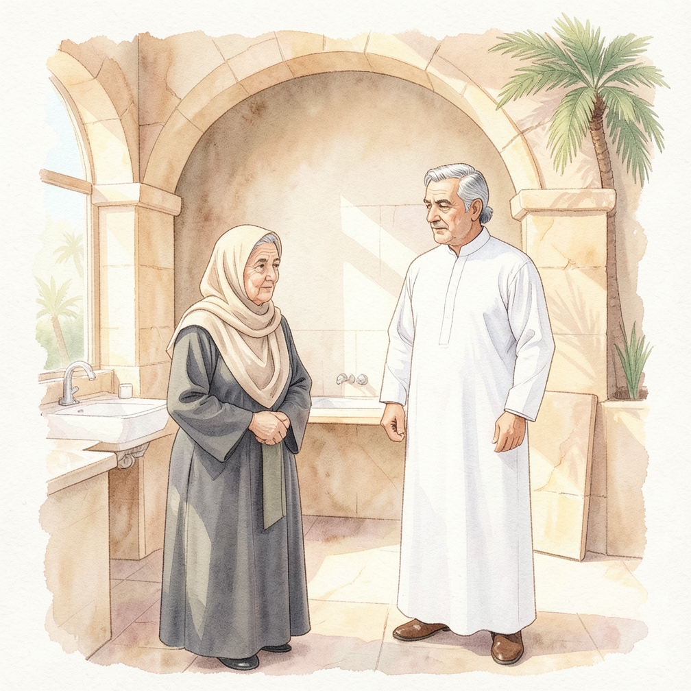 تقطيع الشعر الملوث