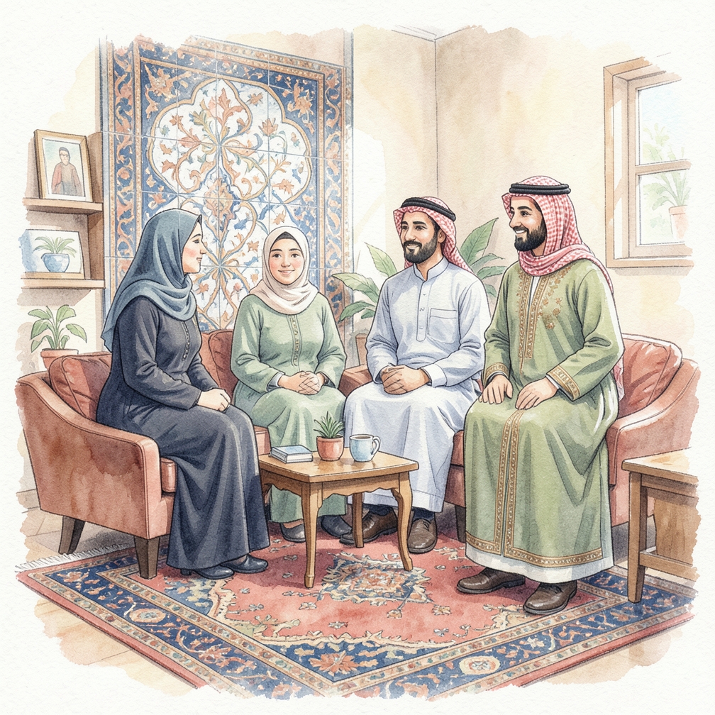 ابحث عن دعم من الأصدقاء أو العائلة