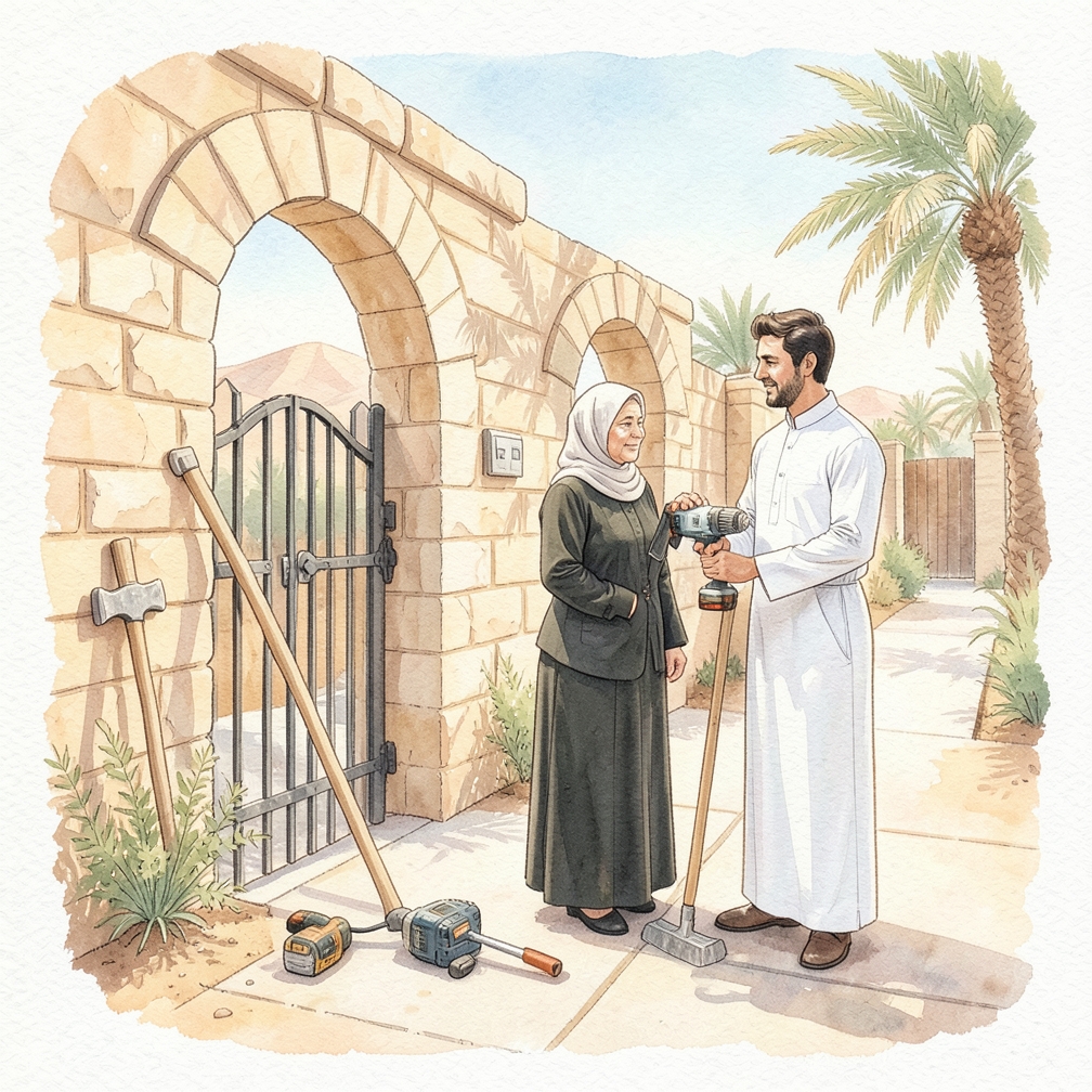 جهز الأدوات المطلوبة