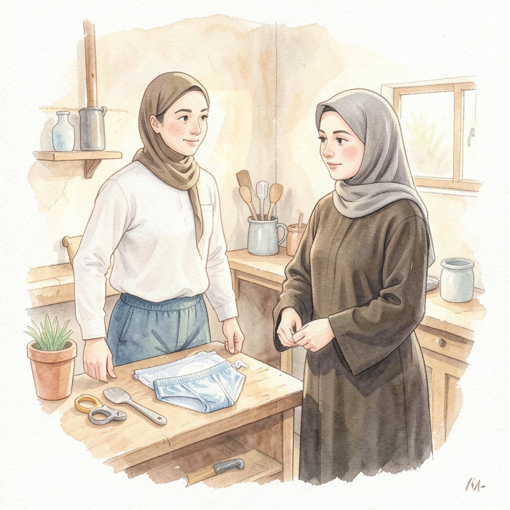 اغسلي الملابس الداخلية بالماء البارد عدة مرات