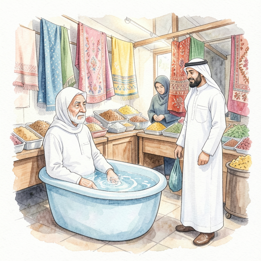 اتخاذ حمام جلوس