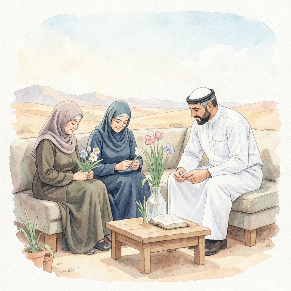 اقطع الأزهار بحذر