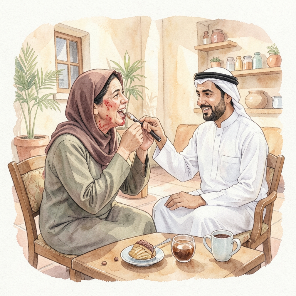 مراقبة البقع الحمراء