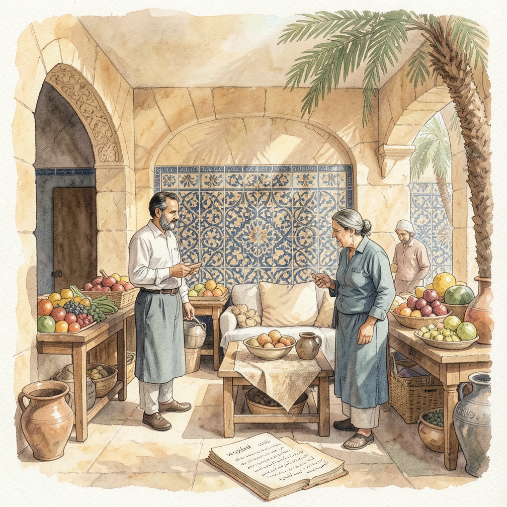 إعداد المكان