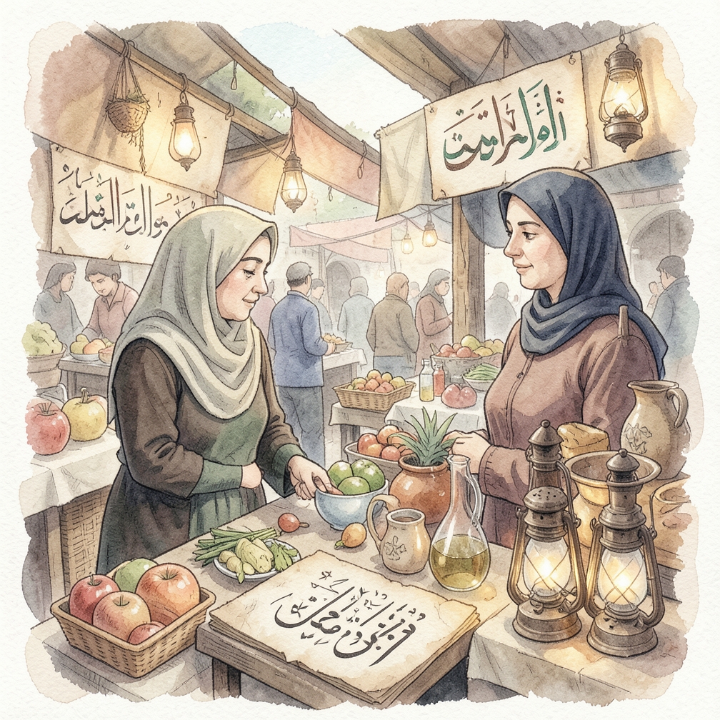 إعداد المكان