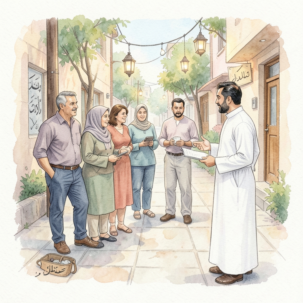 القيام بالمهمة الرئيسية